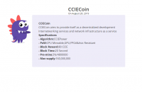 CCIEC币-目前是CPUsolo独自开采。CPU服务器独自开采钱包上挖新币教程!