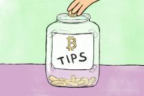 在社交媒体ChangeTip上,活跃用户可以获得比特币小费
