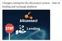 Bitconnect项目被指传销币,投资者需警惕高回报承诺